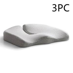 Pressure Relief Seat Cushion And Back Relief Lumbar Pillow Breathable Ass Cushion Non-Slip Wear-Resistant Office Chair Pads