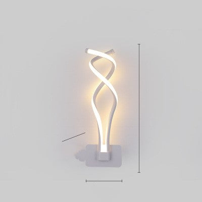 Led wall lamp nordic