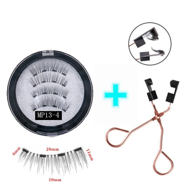 3D Magnetic Mink Eyelashes