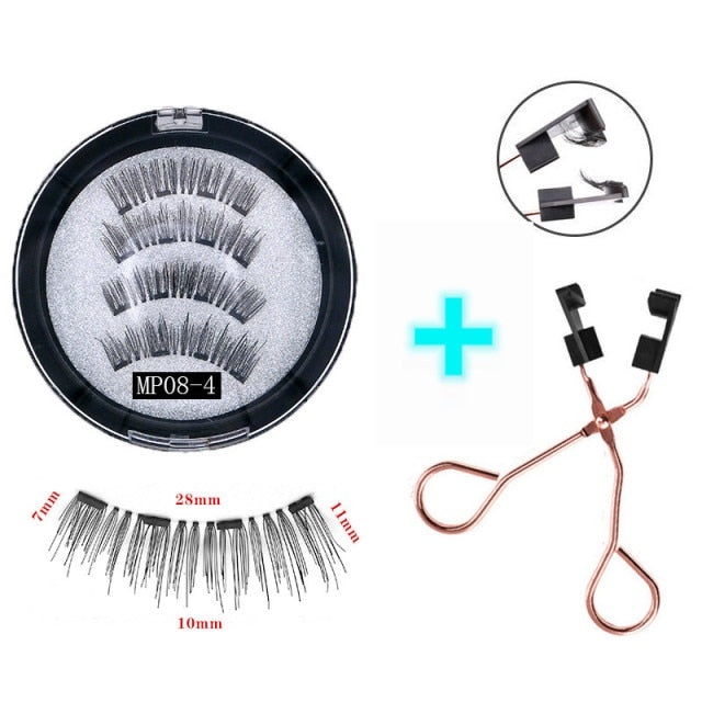 3D Magnetic Mink Eyelashes