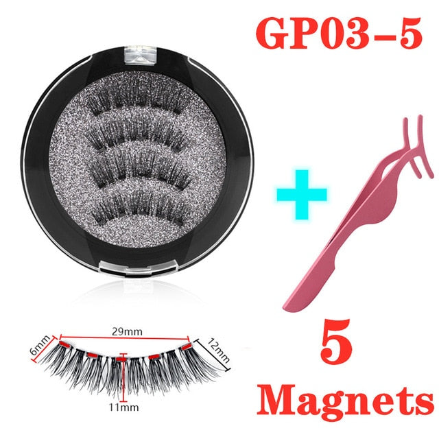 3D Magnetic Mink Eyelashes