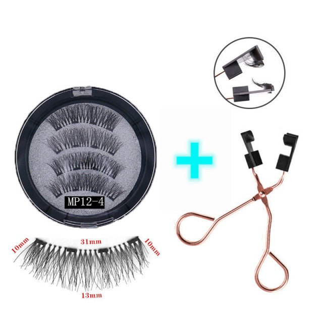 3D Magnetic Mink Eyelashes