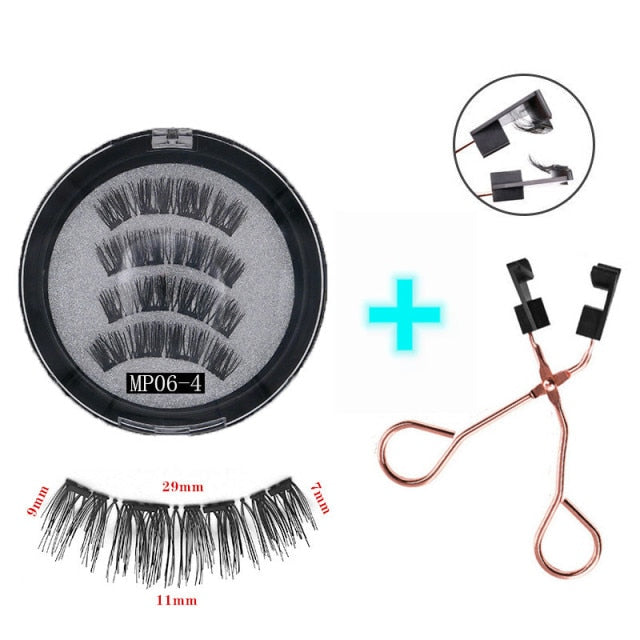 3D Magnetic Mink Eyelashes