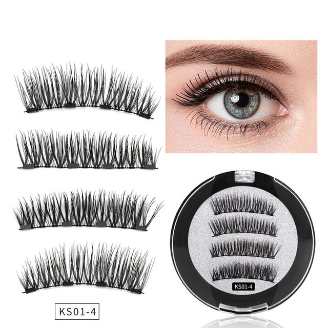 3D Magnetic Mink Eyelashes