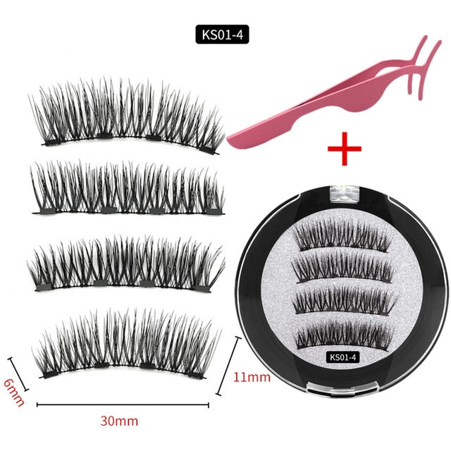 3D Magnetic Mink Eyelashes