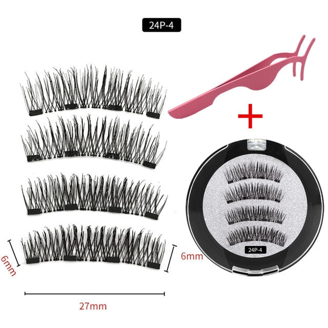 3D Magnetic Mink Eyelashes