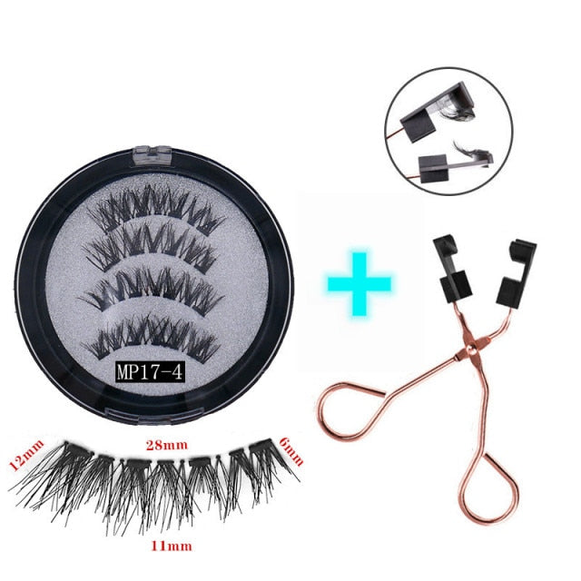 3D Magnetic Mink Eyelashes