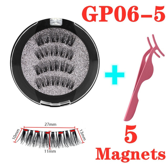 3D Magnetic Mink Eyelashes