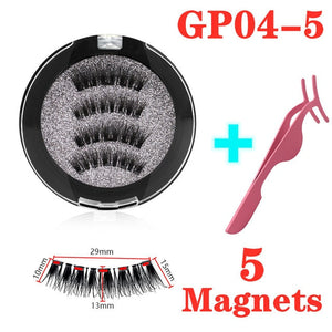 3D Magnetic Mink Eyelashes