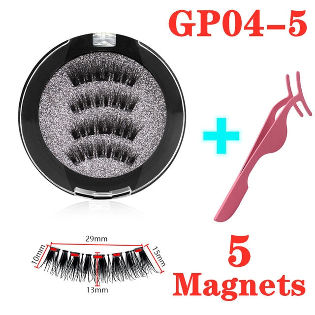 3D Magnetic Mink Eyelashes