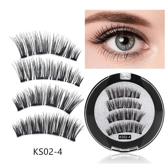 3D Magnetic Mink Eyelashes