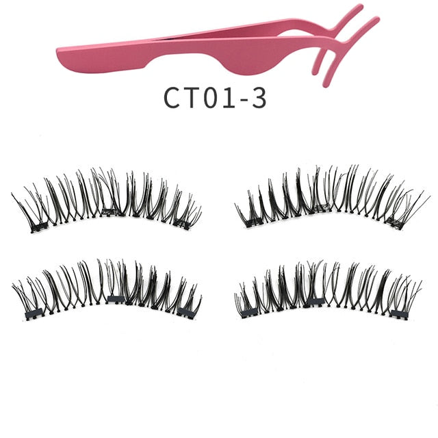 3D Magnetic Mink Eyelashes