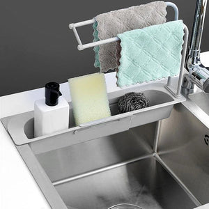 Telescopic sink holder