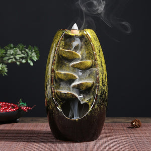 Waterfall Incense Burner With 10Cones