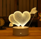 3D LED Night Light for Home Decor, Home Furnishing, Homeware, lamp, night lamp, night light, Baby Room etc.