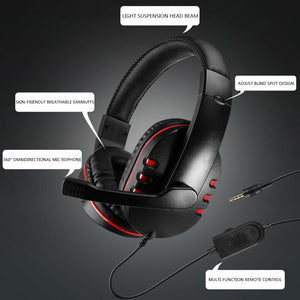 Gaming Headset Voice Control Wired