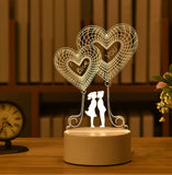 3D LED Night Light for Home Decor, Home Furnishing, Homeware, lamp, night lamp, night light, Baby Room etc.