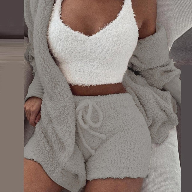 Ladies comfy cozy fleece