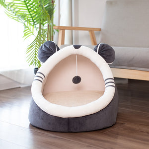 Foldable Cat Bed Winter Warm