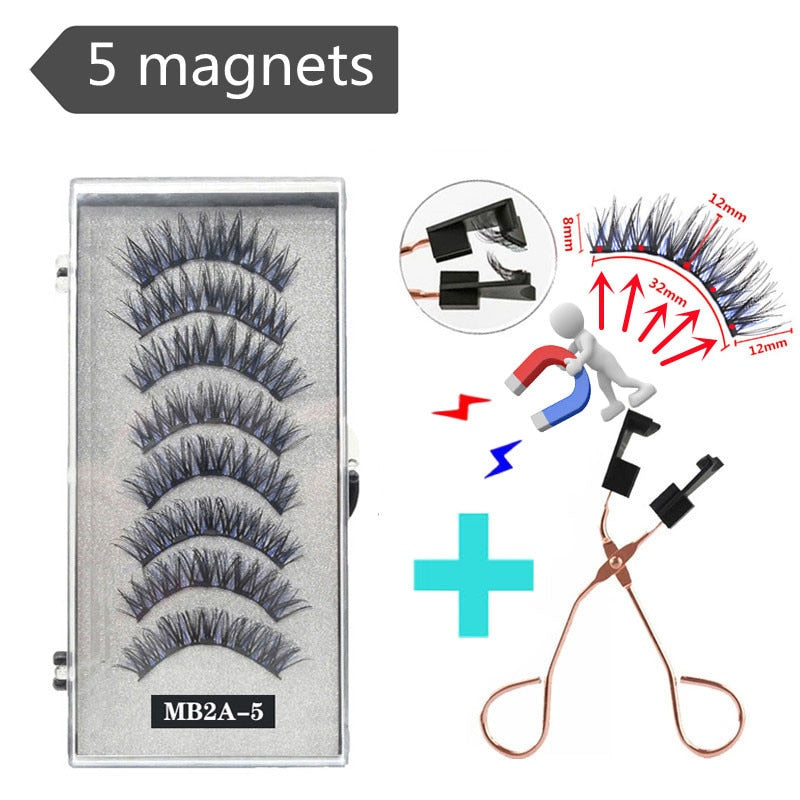 3D Magnetic Mink Eyelashes