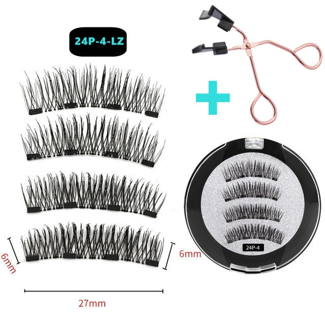 3D Magnetic Mink Eyelashes