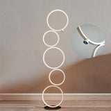 Modern Ring LED Floor Lamp