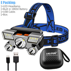 5 LED Strong Head-Mounted Light