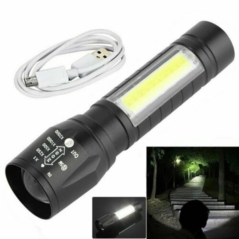 Flashlight Strong Light Rechargeable