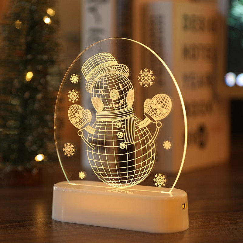 3D LED Night Light for Home Decor, Home Furnishing, Homeware, lamp, night lamp, night light, Baby Room etc.