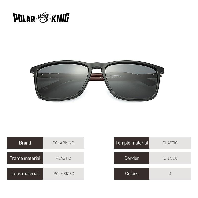 Polarking New Luxury Polarized Sunglasses Men's