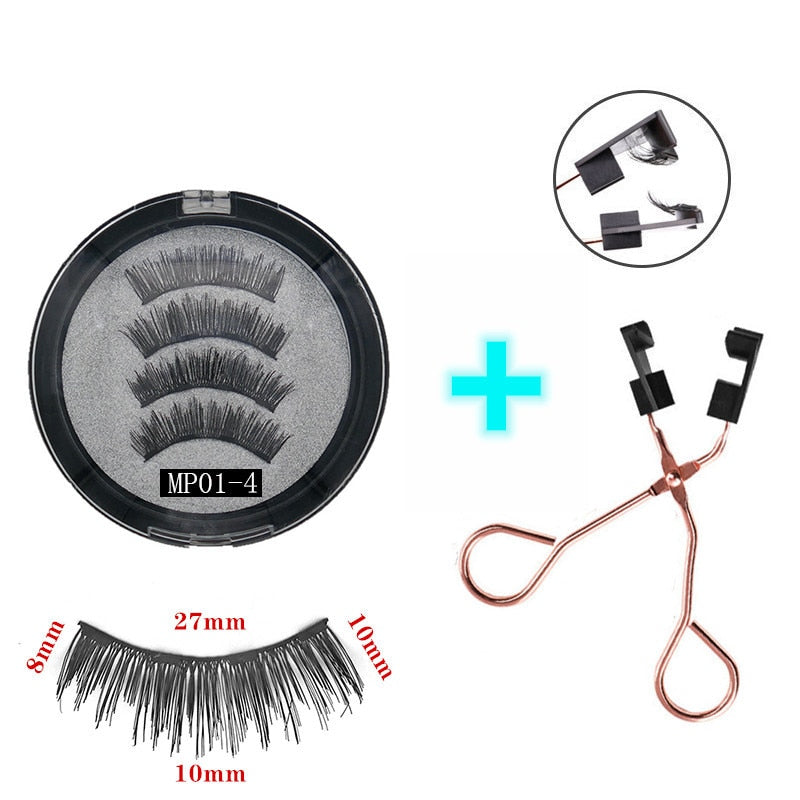 3D Magnetic Mink Eyelashes