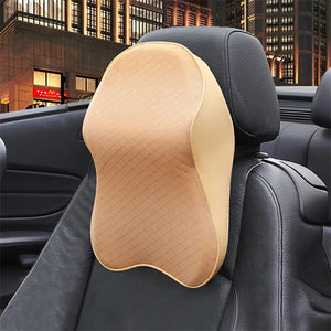 Universal Car Neck Seat Pillow - 100% Soft Memory Foam Stress relief