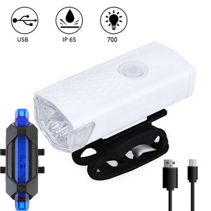 Bicycle Front Light USB Charging Highlight Headlight