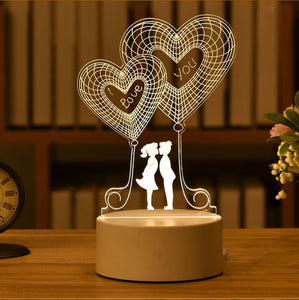 Love Lamp 3D