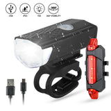 Bicycle Front Light USB Charging Highlight Headlight