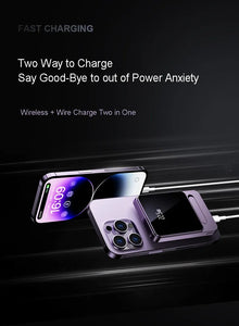 Mini Portable Wireless Power Bank