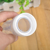 Safe Useful Silicone Baby Bottle With Spoon