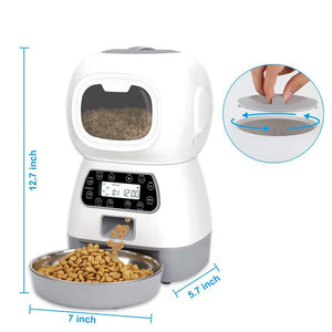 3.5L Automatic Pet Feeder Smart