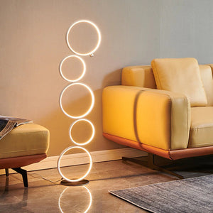 Modern Ring LED Floor Lamp