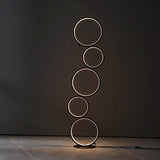 Modern Ring LED Floor Lamp