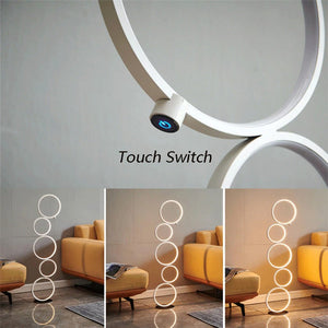 Modern Ring LED Floor Lamp