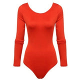 Sexy Solid Turtleneck Body Femme Womens