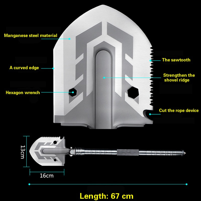 Ninonox™ Indestructible Survival Shovel