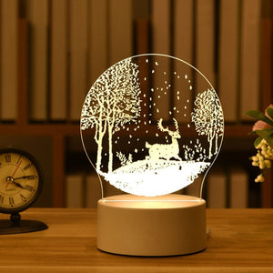 3D LED Night Light for Home Decor, Home Furnishing, Homeware, lamp, night lamp, night light, Baby Room etc.