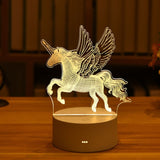 3D LED Night Light for Home Decor, Home Furnishing, Homeware, lamp, night lamp, night light, Baby Room etc.