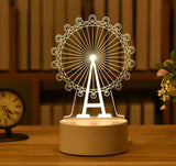 3D LED Night Light for Home Decor, Home Furnishing, Homeware, lamp, night lamp, night light, Baby Room etc.