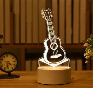 3D LED Night Light for Home Decor, Home Furnishing, Homeware, lamp, night lamp, night light, Baby Room etc.