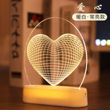 3D LED Night Light for Home Decor, Home Furnishing, Homeware, lamp, night lamp, night light, Baby Room etc.