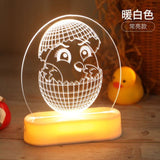 3D LED Night Light for Home Decor, Home Furnishing, Homeware, lamp, night lamp, night light, Baby Room etc.