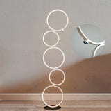 Modern Ring LED Floor Lamp